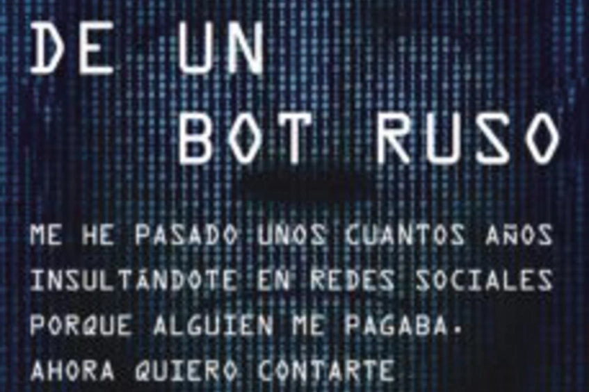 Portada de Confesiones de un bot ruso