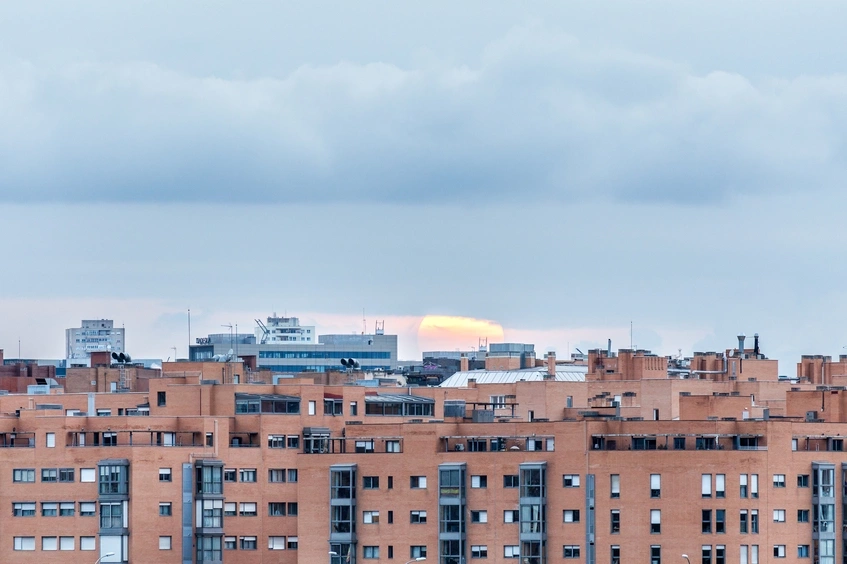 Vista de edificios