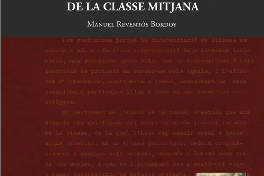Portada de Estudi econòmic i social de la clase mitjana