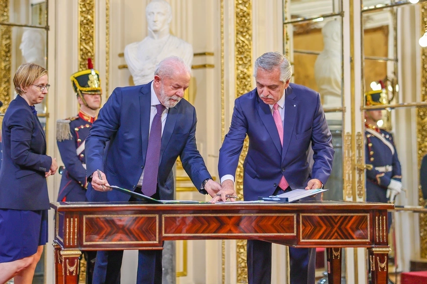 Lula da Silva y Alberto Fernández