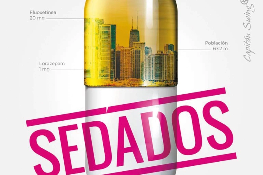 Portada de Sedados. Cómo el capitalismo moderno creó la crisis de salud mental