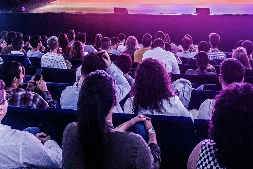 Asistentes a un congreso