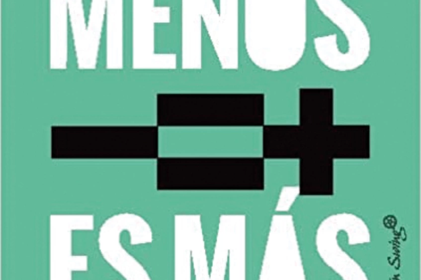 Portada Menos es más
