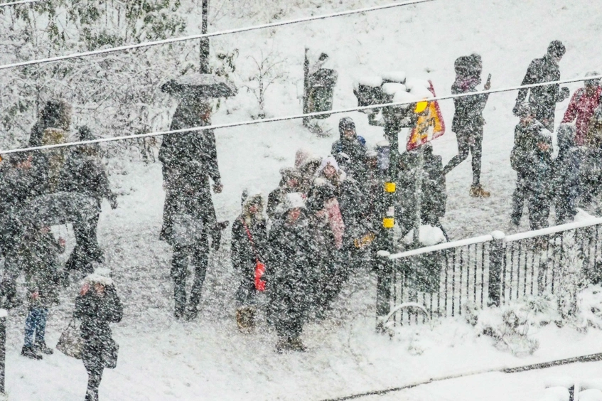 Suecia nevando