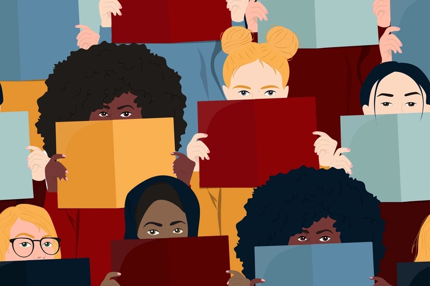 Mujeres con libros