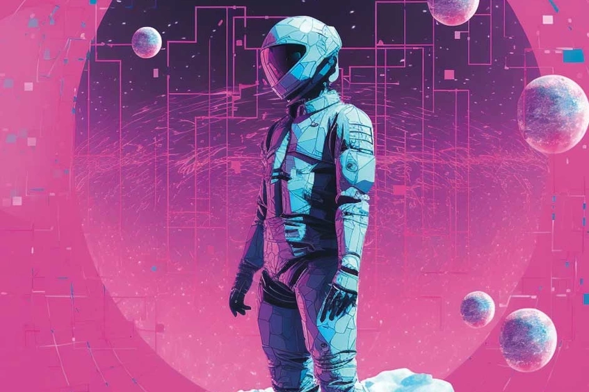 IA espacio astronauta